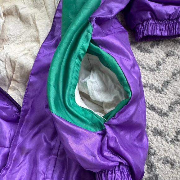 Vtg 1980s Creation Colorblock Windbreaker Jacket Size Mediumu - Picture 7 of 9